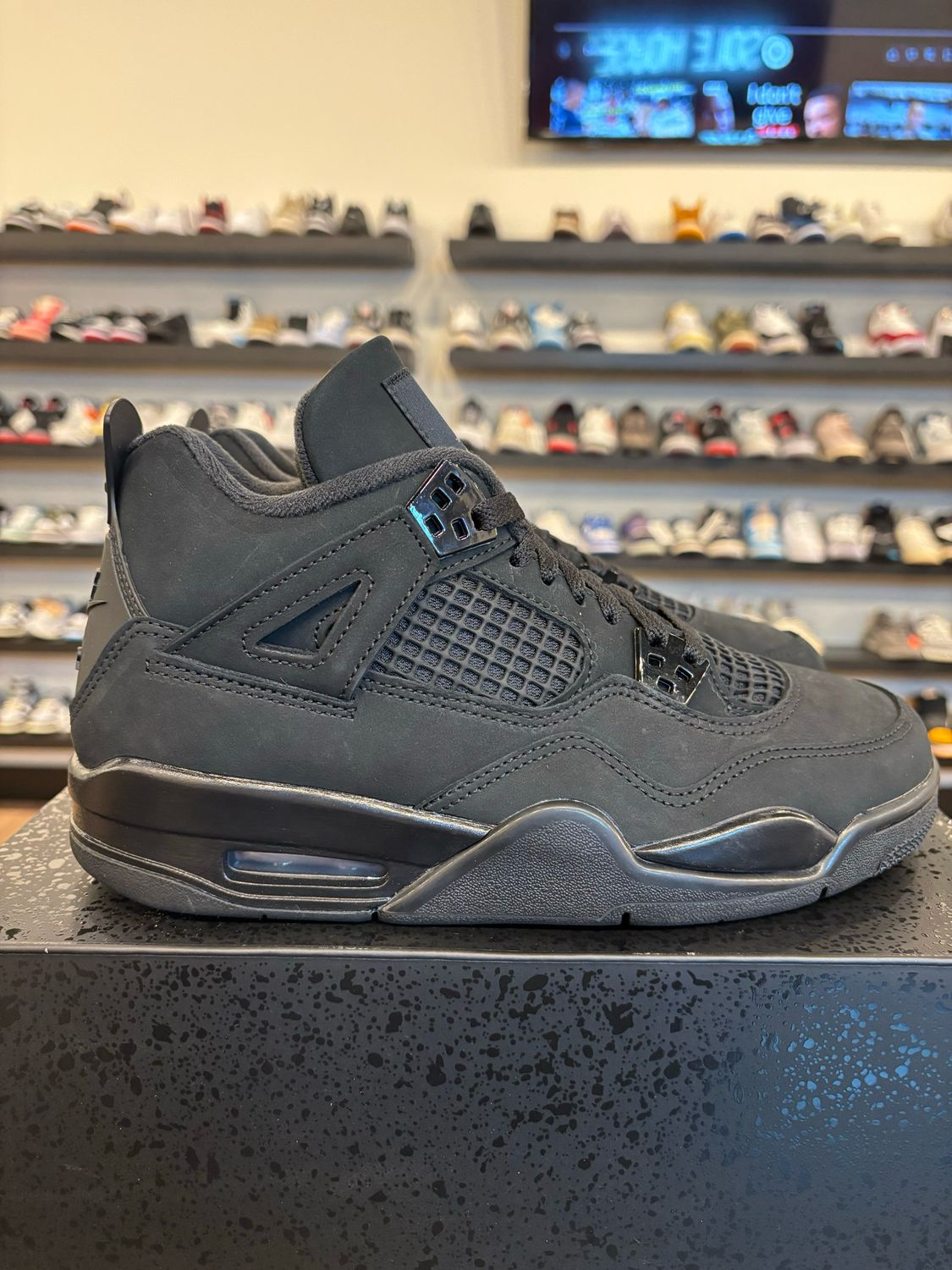 Jordan 4 Black Cat 2025 Size 7Y (8.5W) Brand New