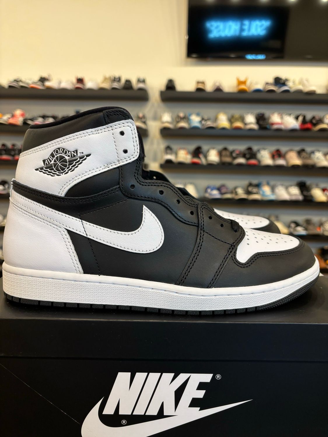 Jordan 1 Black White Size 10.5 Brand New