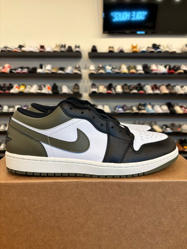 Jordan 1 Low Black Olive Size 10.5 Brand New (No Box)