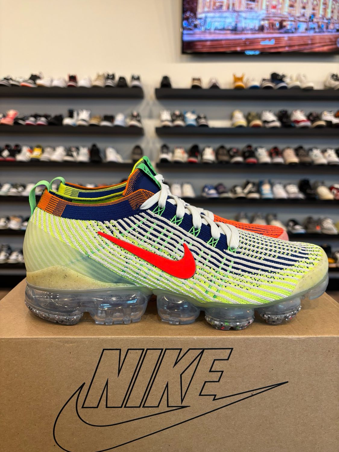 Nike Vapormax Flyknit Exeter Edition Size 10.5 Brand New