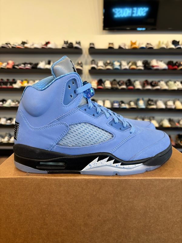 Jordan 5 University Blue Size 9 Brand New (No Box)