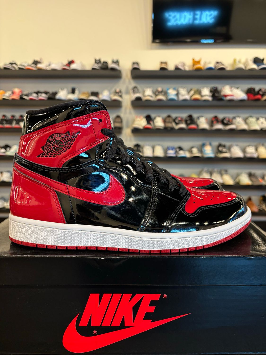 Jordan 1 Patent Bred Size 10.5 Pre-Owned