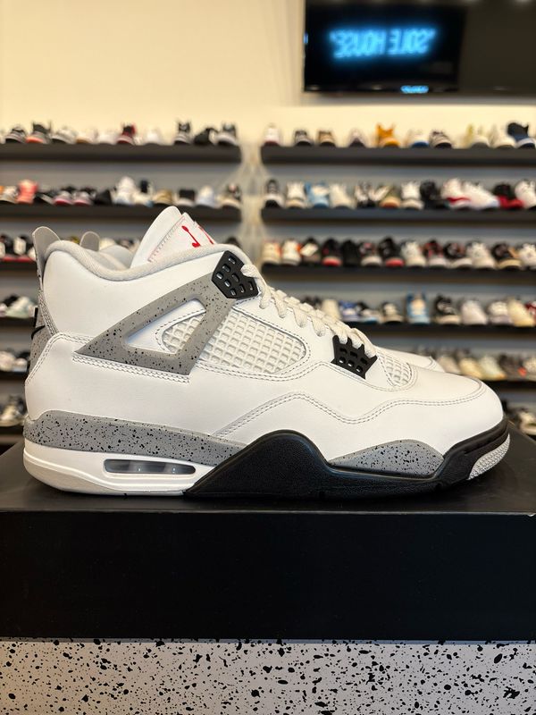 Jordan 4 White Cement 2025 Size 10 Brand New