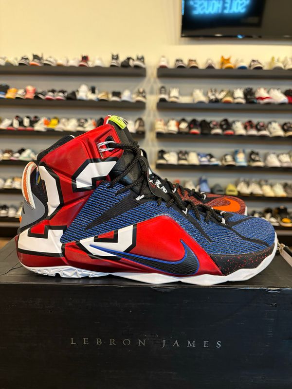 Nike Lebron 12 What The Size 13 Pre-Owned