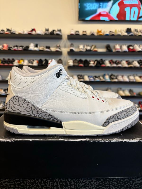 Jordan 3 Reimagined White Cement Size 11.5 Pre-Owned