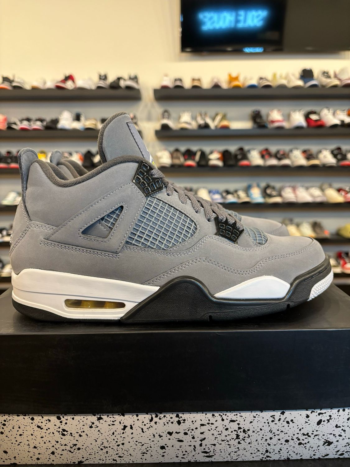 Jordan 4 Cool Grey 2019 Size 10 Pre-Owned