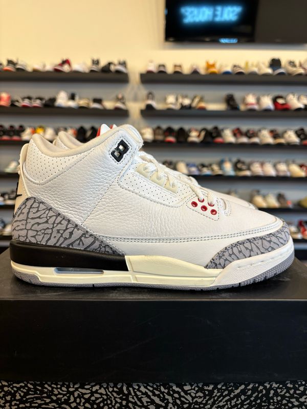 Jordan 3 Reimagined White Cement Size 6Y (7.5W) Brand New