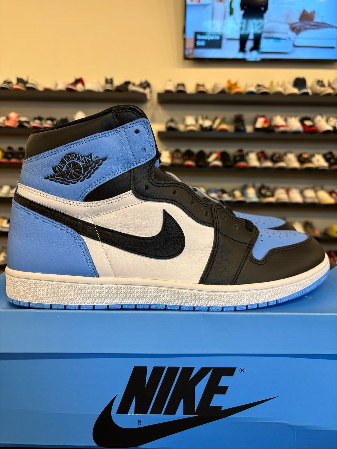 Jordan 1 UNC Toe Size 14 Brand New