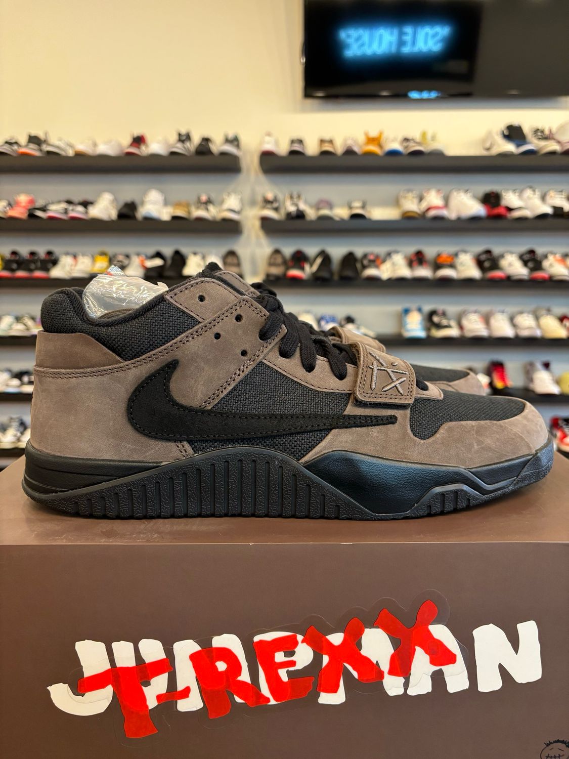 Jordan Jumpman Jack Travis Scott Dark Mocha Size 13 Brand New