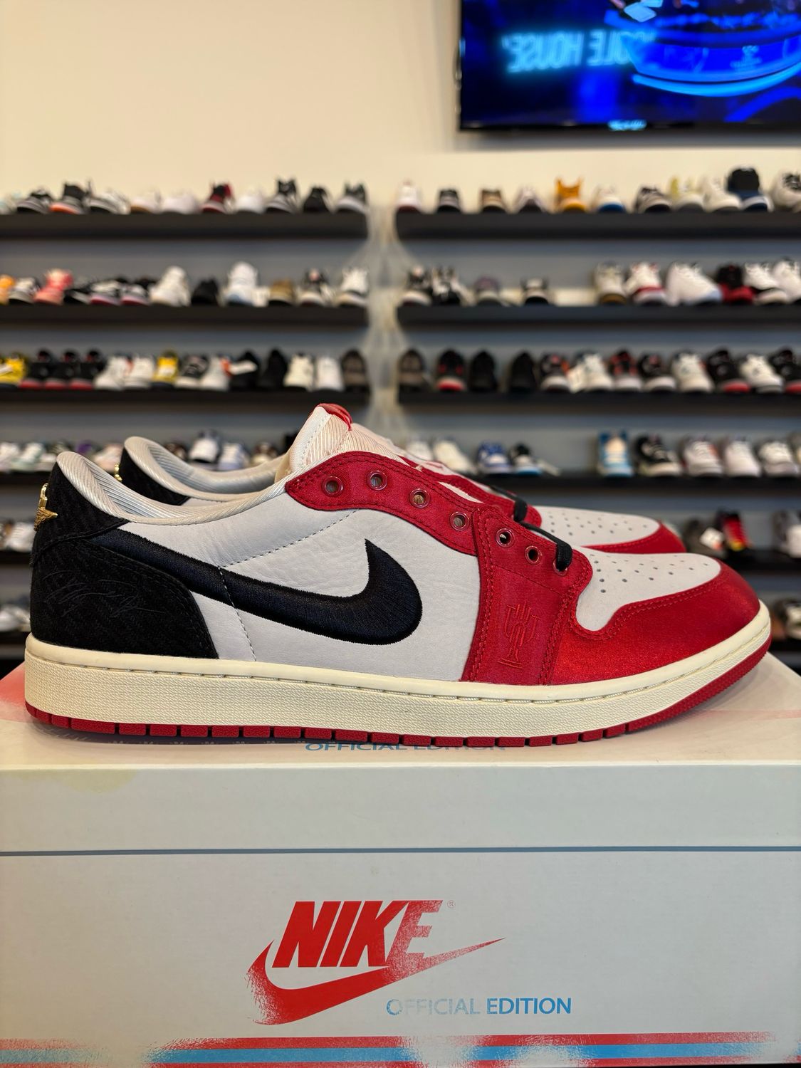 Jordan 1 Low Trophy Room Away Size 13 Brand New