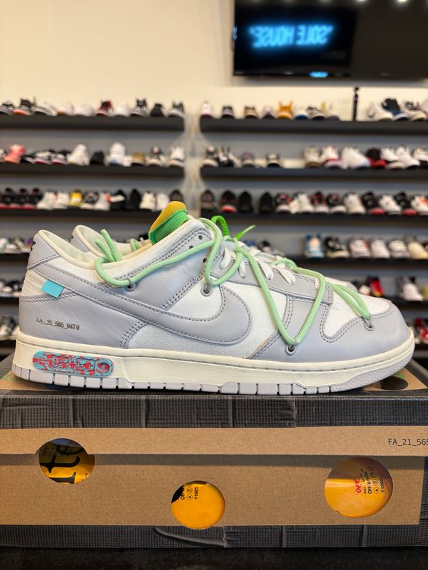 Nike Dunk Low Off-White Lot 7 Size 13 Brand New