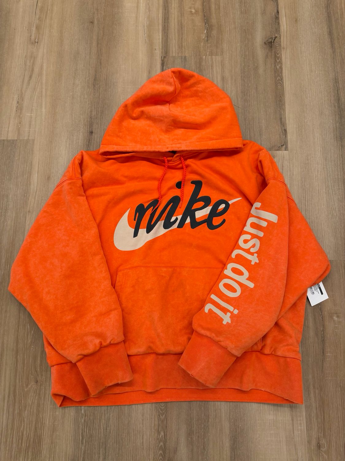 Nike CPFM Heavyweight Hoodie Orange Size XL Pre-Owned