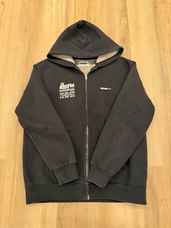 Palace Palasonic Zip Up Black Size XL Pre-Owned