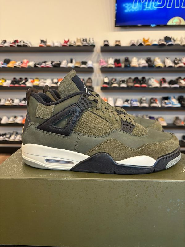 Jordan 4 Craft Olive Size 12 Pre-Owned