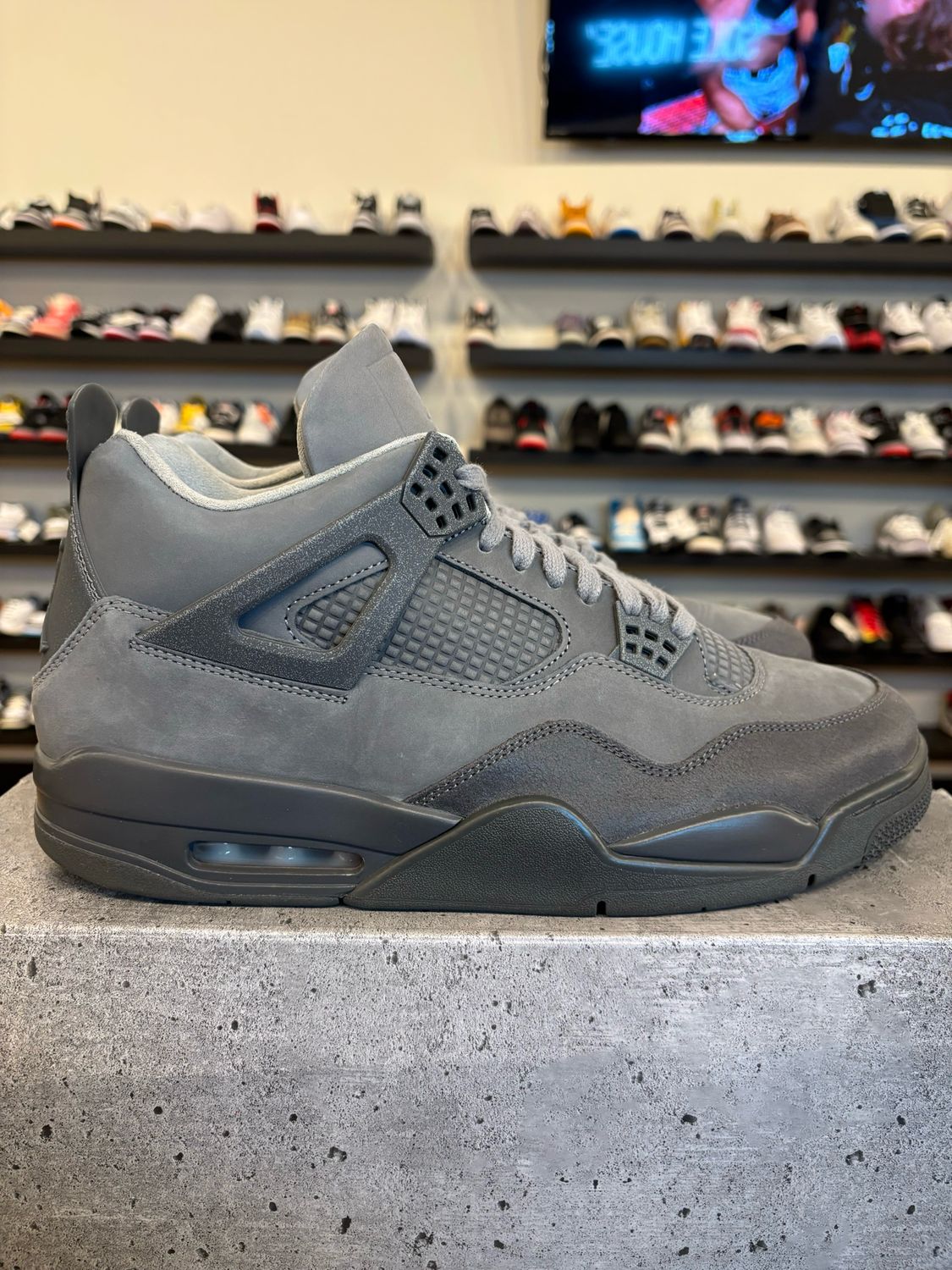 Jordan 4 Wet Cement Size 12 Pre-Owned