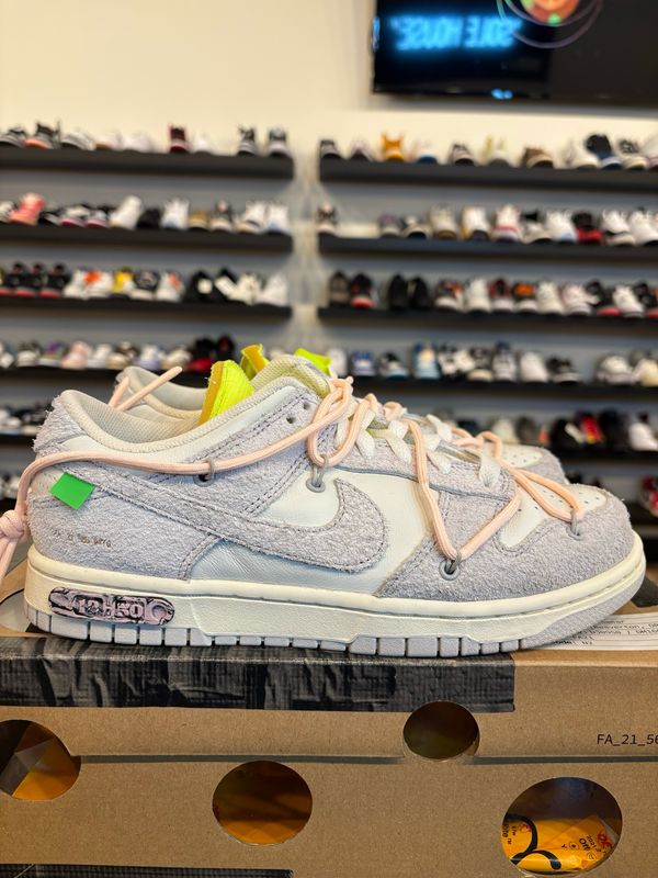 Nike Dunk Low Off-White Lot 12 Size 7 (8.5W) Pre-Owned