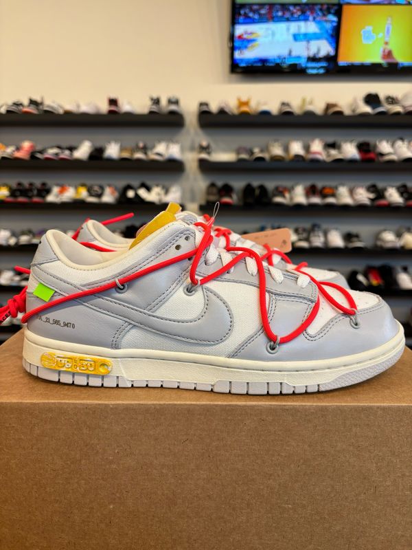 Nike Off-White Dunk Low Lot 6 Size 8.5 Brand New (No Box)