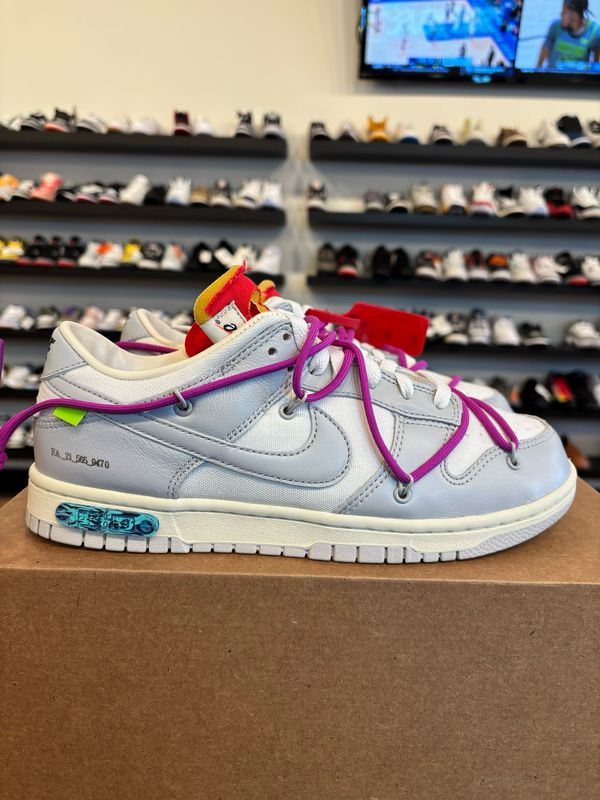 Nike Off-White Dunk Low Lot 45 Size 8.5 Brand New (No Box)
