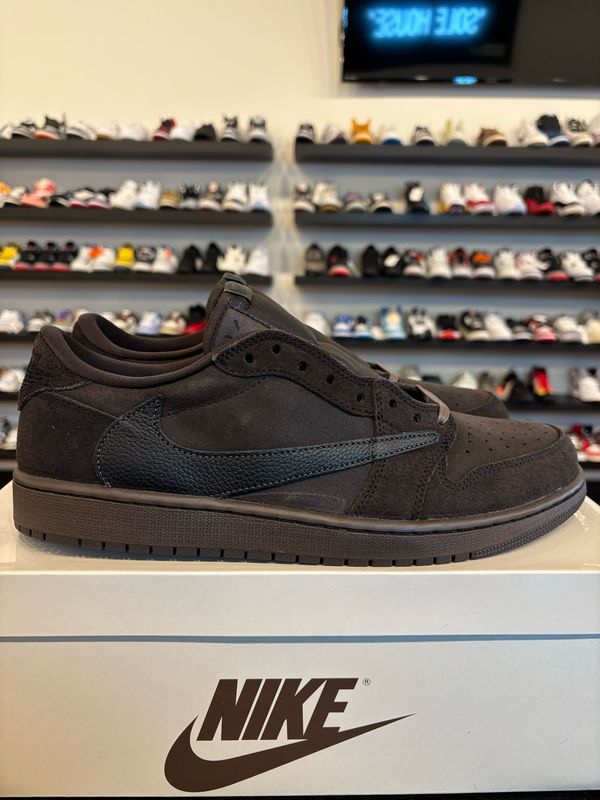 Jordan 1 Low Travis Scott Velvet Brown Size 13 Brand New