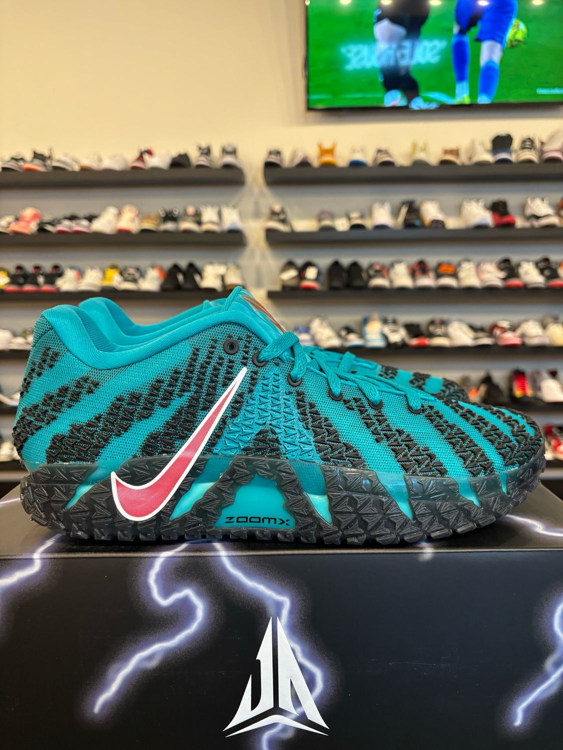 Nike Ja 3 Scratch Green Size 11.5 Pre-Owned