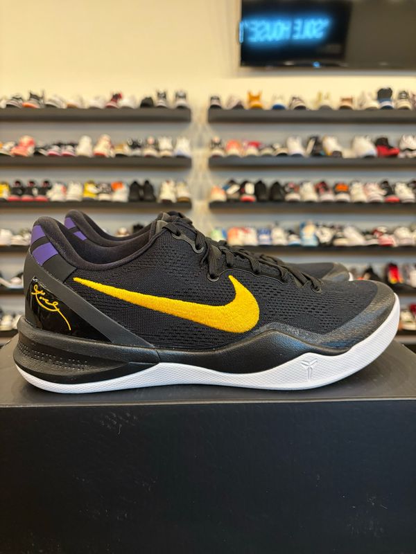 Nike Kobe 8 Protro Laker Away Size 9 Brand New