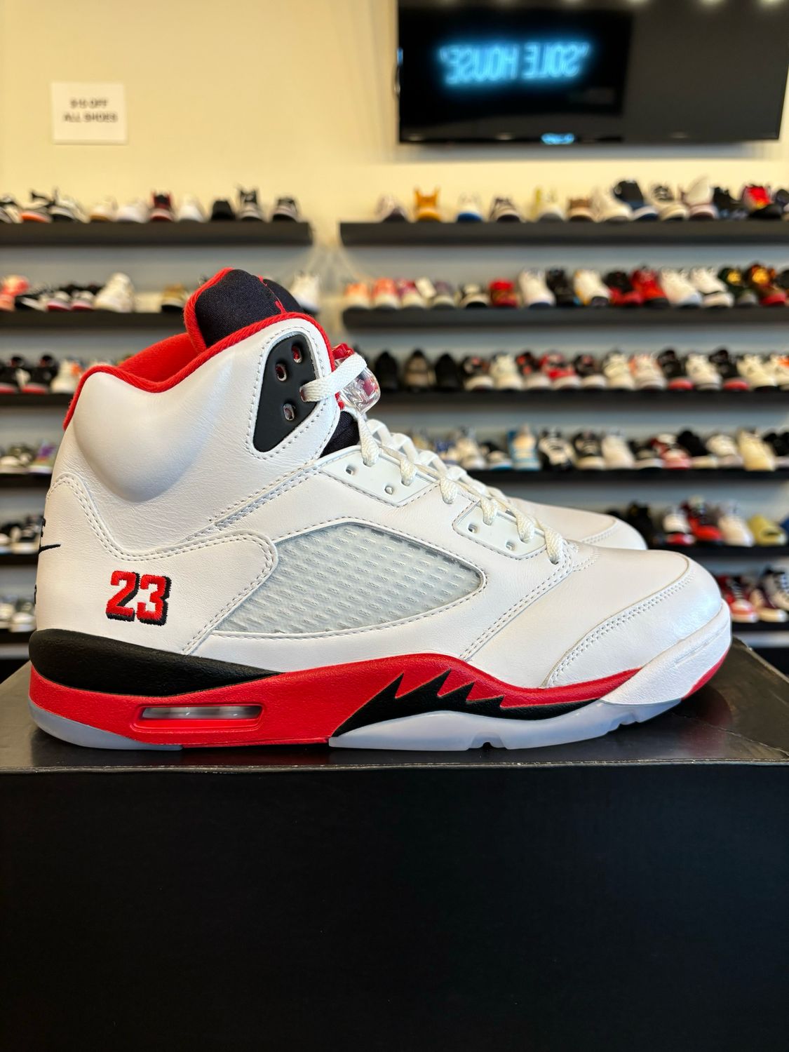 Jordan 5 Fire Red 2025 Size 12 Brand New