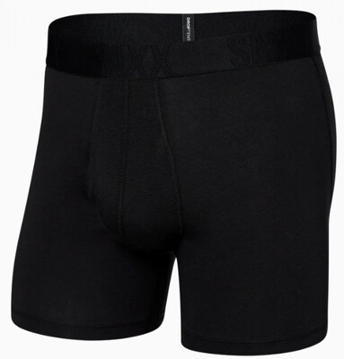 SXBB44 BLK Droptemp Cooling Cotton Boxer Brief