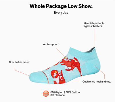 SXAN102 Low Show Socks