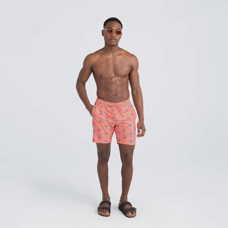 SXSW04L Oh Buoy Volley 7&#39;&#39; Swim Short