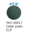 4107 Opaque 50 Denier Pantyhose, Size: 1/2, Colour: Cedar Green