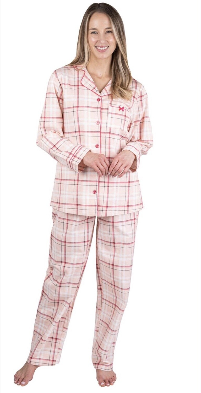 987-1 Flannel Pj Set