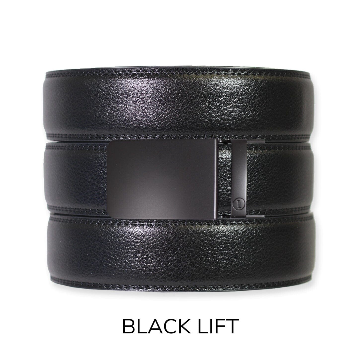 Top Grain Leather Ratchet Belt &amp; Buckle Set