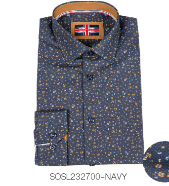 Cotton Stretch Sport Shirt L/S 232700
