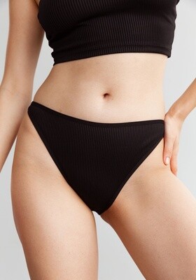 The Rib High Leg Bikini