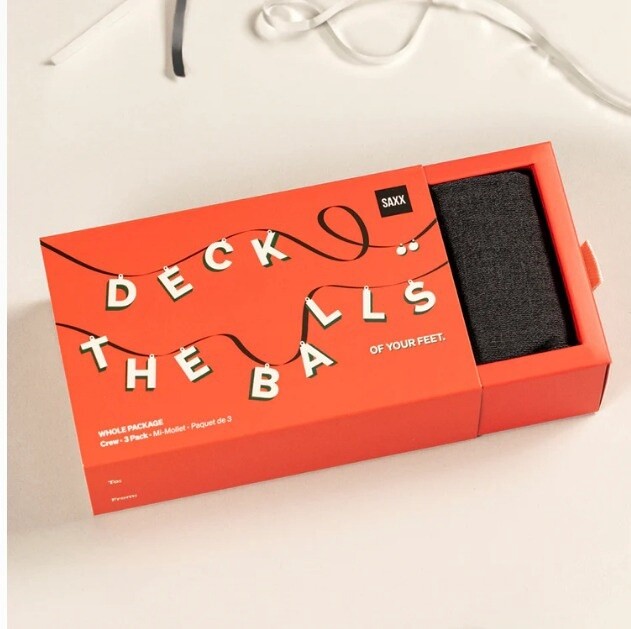 SXCR302 Deck The Balls Sock Pack