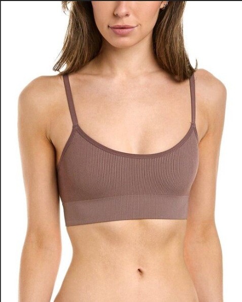 910277 Comfort Intended Daywear Ribbed XL Taupe Bralette