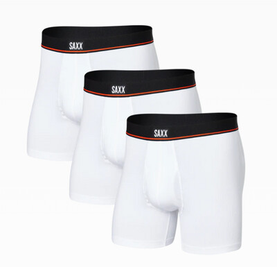 SXPP3J WHI Non Stop Stretch Cotton 3pk