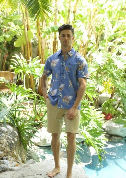 MS624009 Stevens Reef Steel Blue Shirt