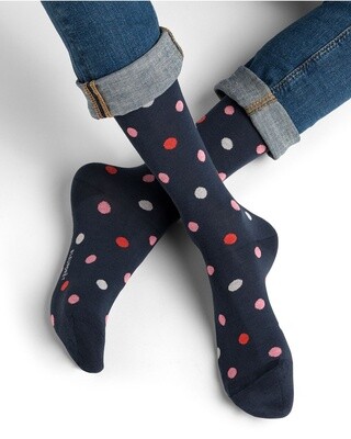 2269 Mens multicolored dots urban  socks