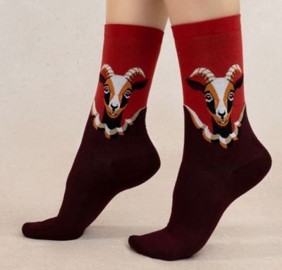 6499 Cotton Goat Sock