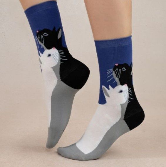 6438 Cotton Cat Socks
