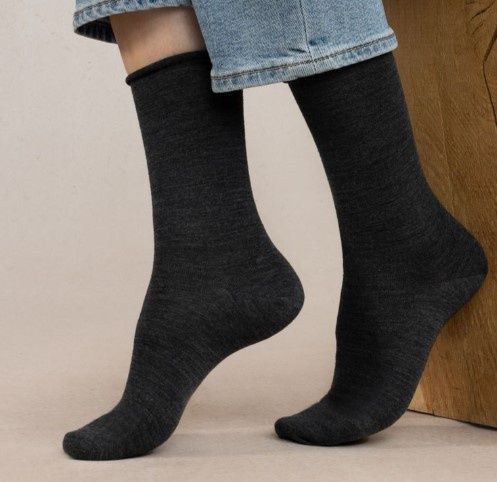 6700 Merino Wool Sock, Colour: T8H Anthracite, Size: 7 1/2-10