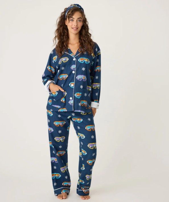 RPFLP - Ski You Later Flannel Pj Set