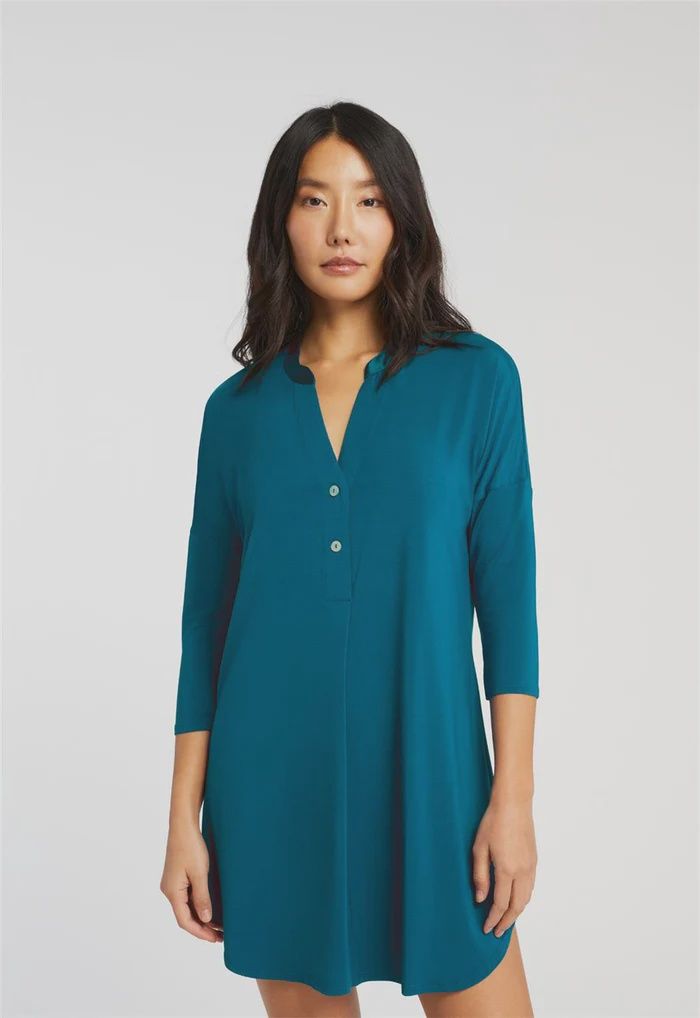 6004 Dolman 3/4 Sleeve Nightshirt