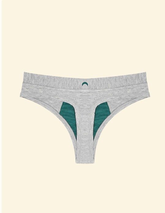Mineral Undies - Thong, Colour: Grey, Size: XS