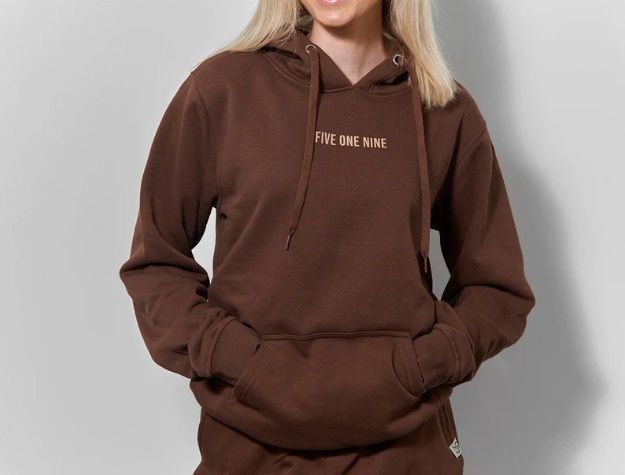 Down To Earth Hoodie (unisex), Colour: cocoa, Size: M