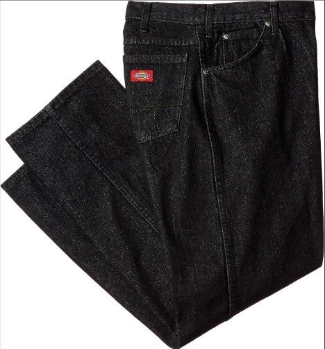 C993BK Regular Jean, Colour: Rinsed Black, Size: 30