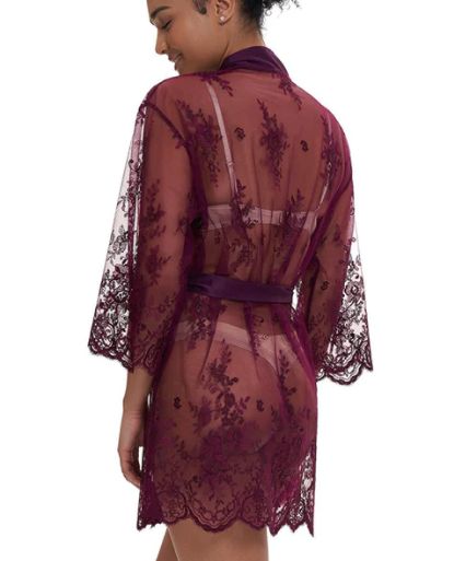 197 Darling Cover Up, Colour: Aubergine, Size: M\L
