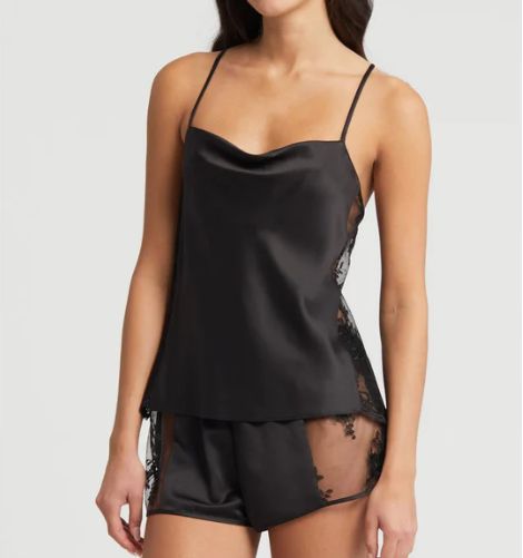 379 Darling Cami Short Set, Colour: Black, Size: S