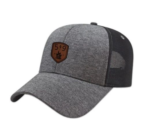 519 CAMPFIRE HEATHERED MESHBACK HAT (UNISEX)
